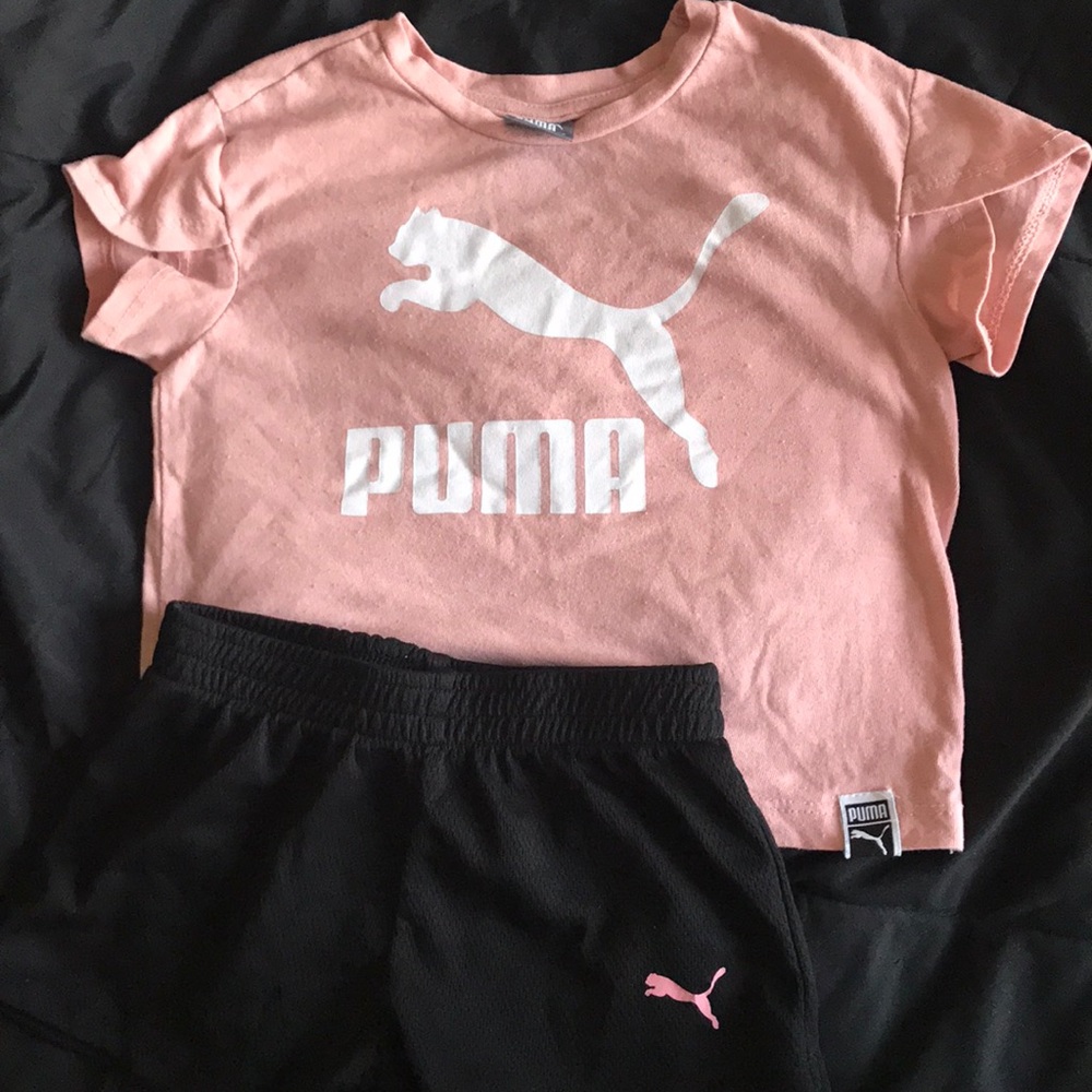 ❤️Host Pick❤️ Toddler girls Puma Outfit